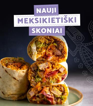 Nauji meksikietiški skoniai