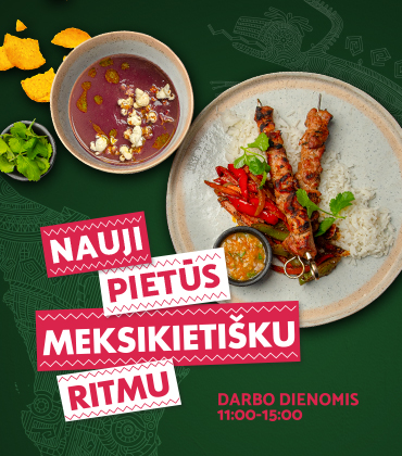 Nauji verslo pietūs meksikietišku ritmu!