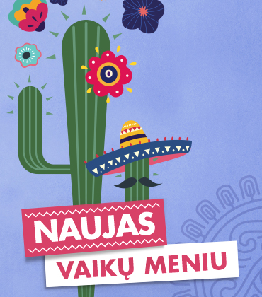 Vaikų meniu ir kampelis vaikams